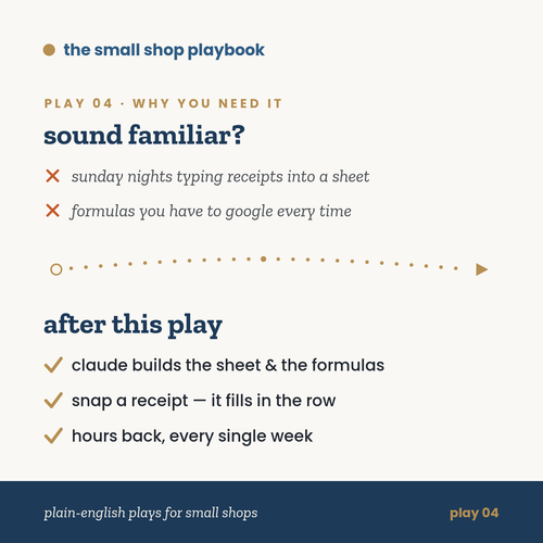 play 04 · spreadsheets that fill themselves