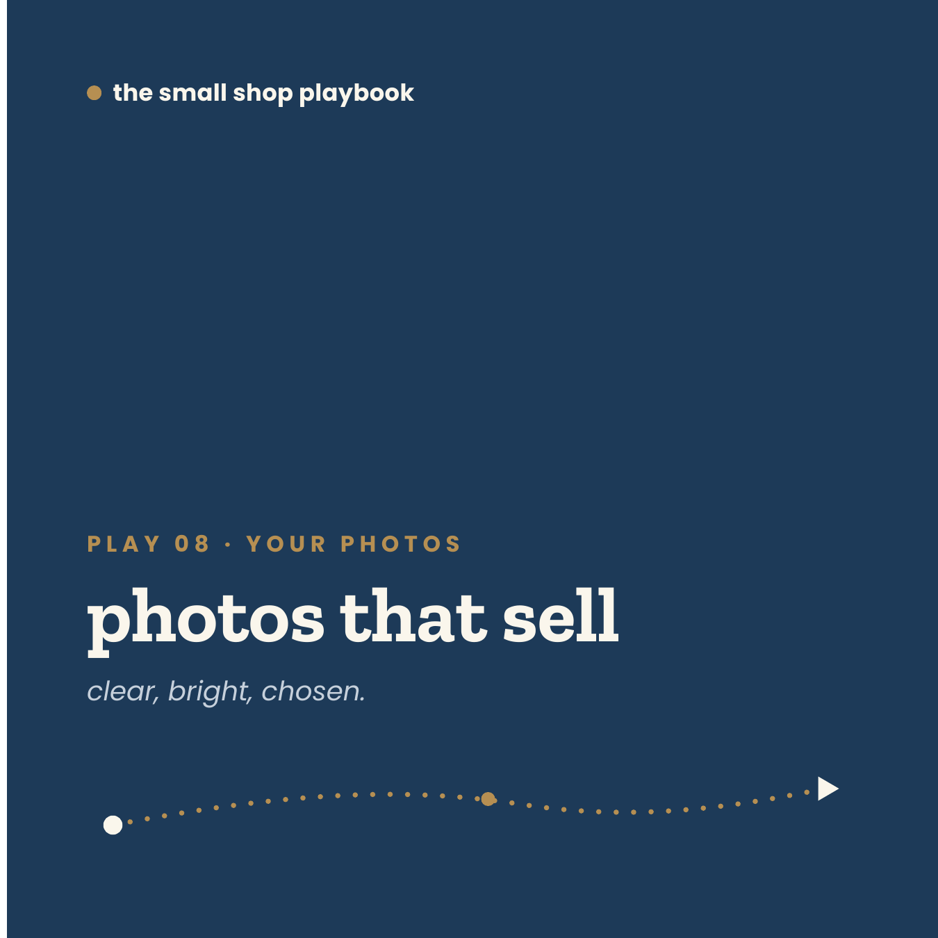play 08 · photos that sell