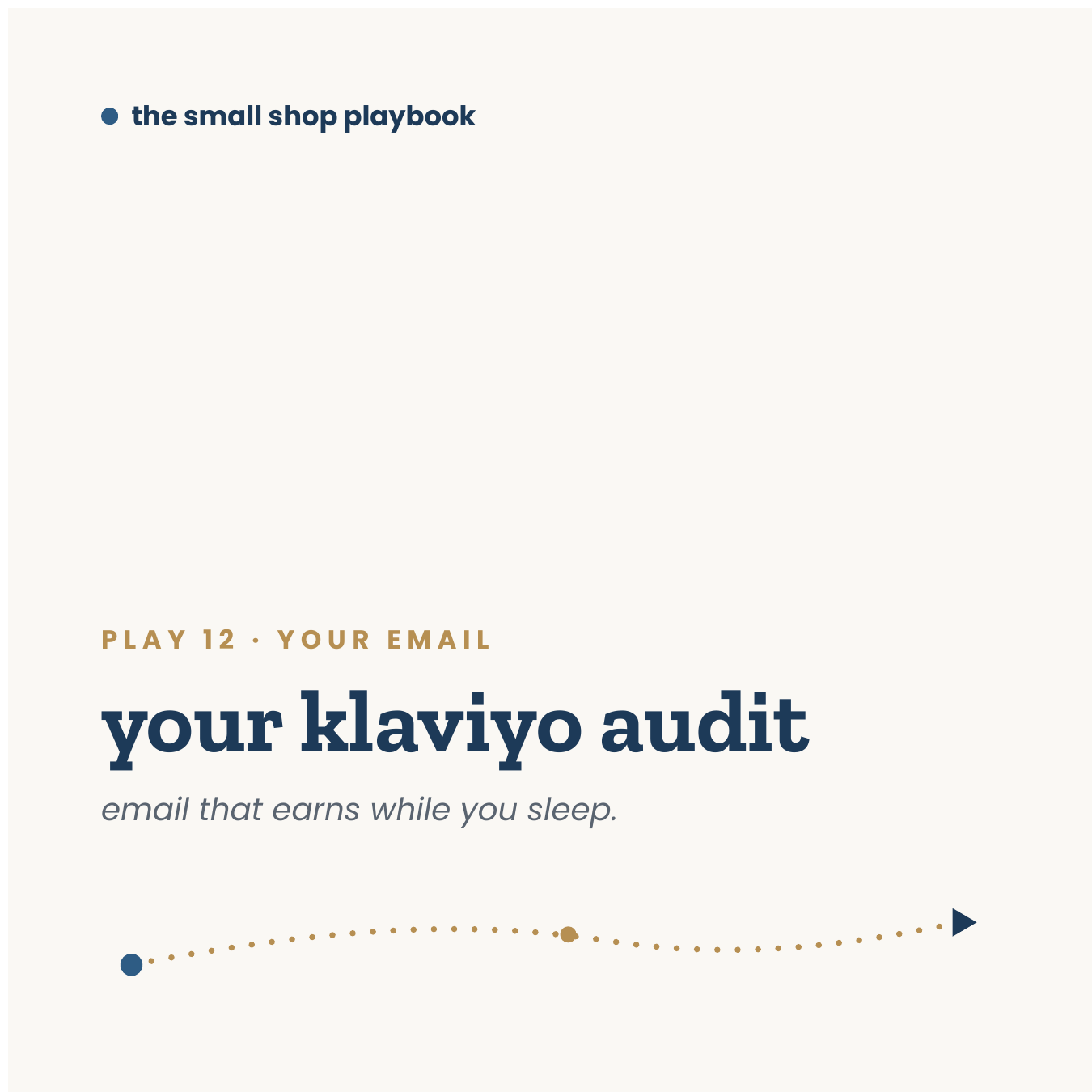 play 12 · your klaviyo audit