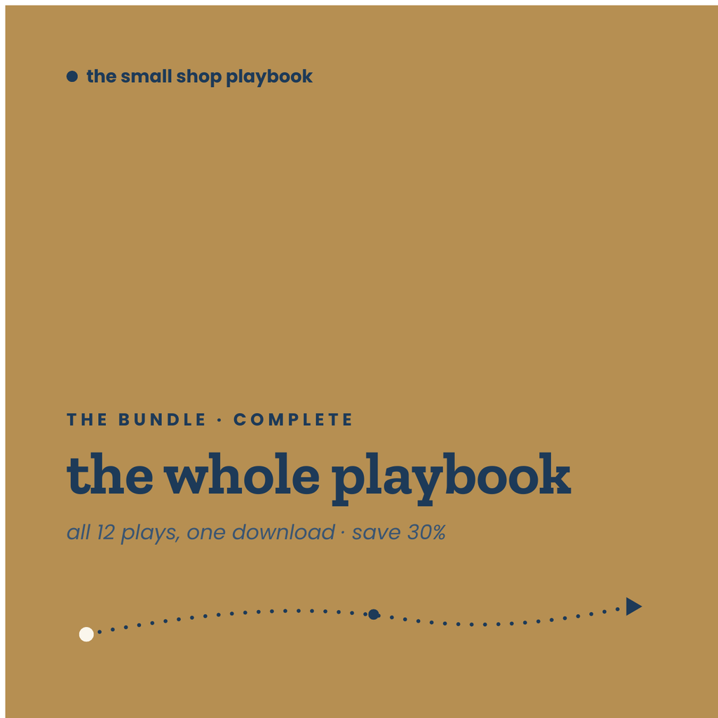 the whole playbook · all 12 plays